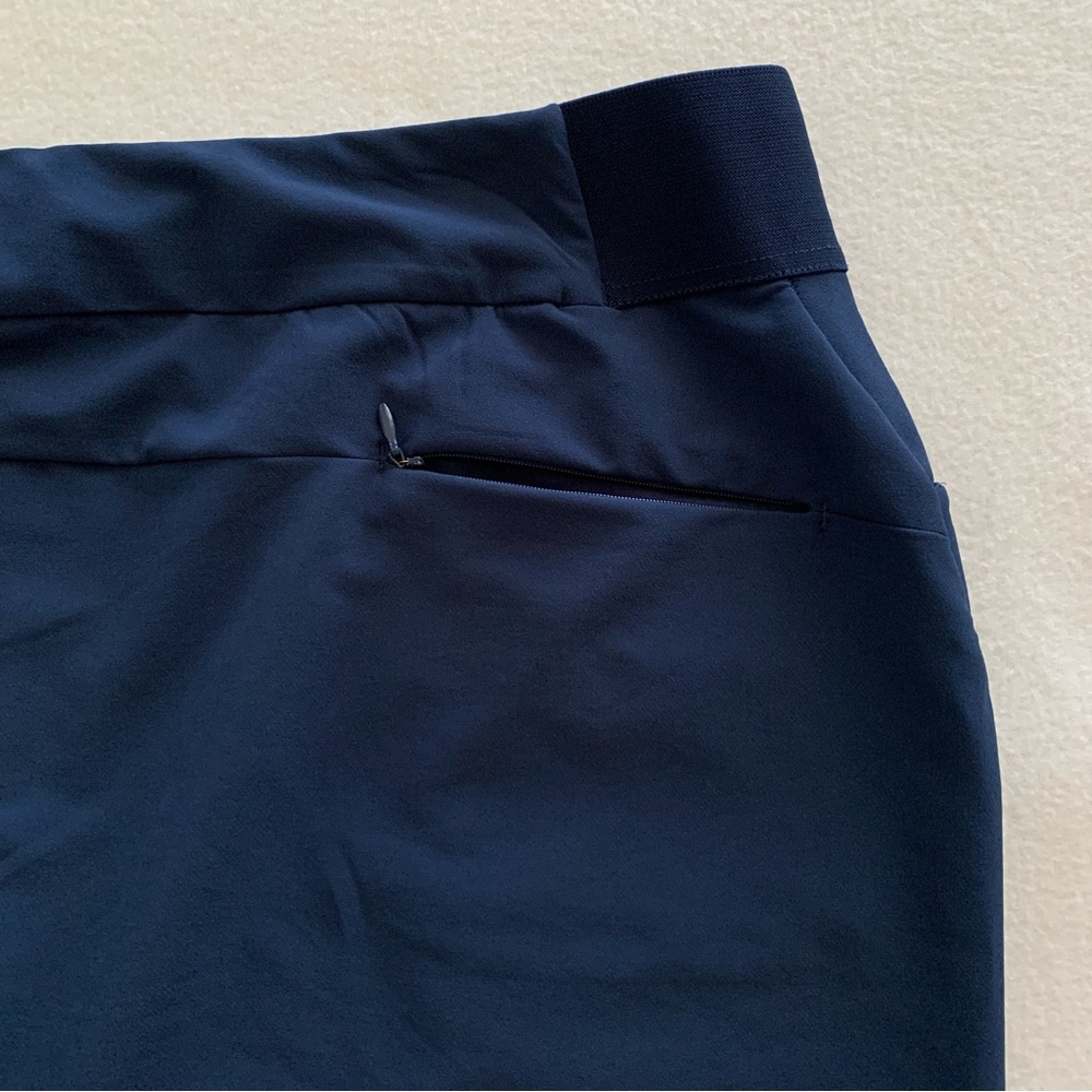 Greg Norman Play Dry Women's Pull On 18.5" Golf Skort 3.5" Shorts Liner Navy XXL - Picture 6 of 14